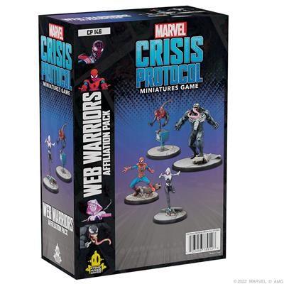 Marvel: Crisis Protocol - Web Warriors Affiliation Pack Miniatures Atomic Mass Games   