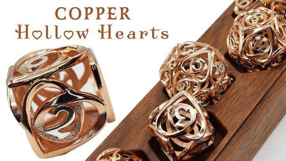 Copper Hollow Hearts 7-Set  Foam Brain Games   