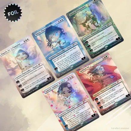 MTG SL Foil Li'l'er Walkers Trading Card Games Wizards of the Coast
