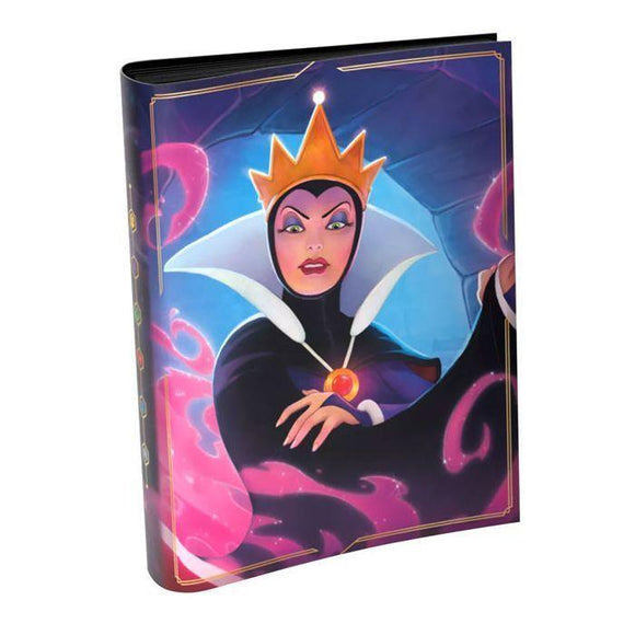 Disney Lorcana 4pkt Evil Queen Lorebook Supplies Ravensburger   