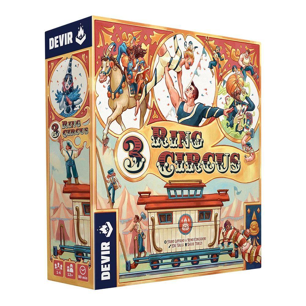 3 Ring Circus Board Games Devir Games   