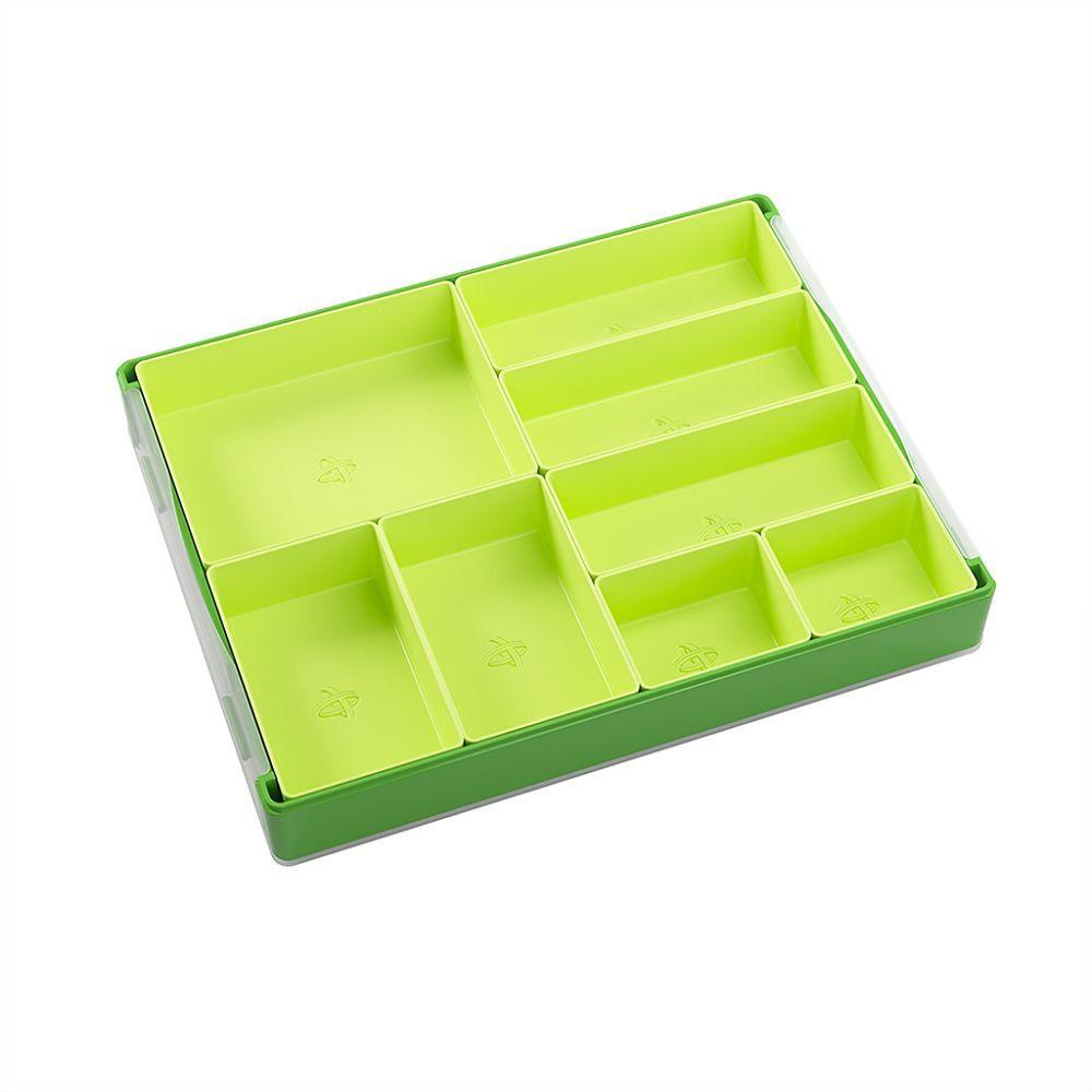 Token Silo Card Add-On Green Board Game Organization Gamegenic Token Silo Card Add-On Green