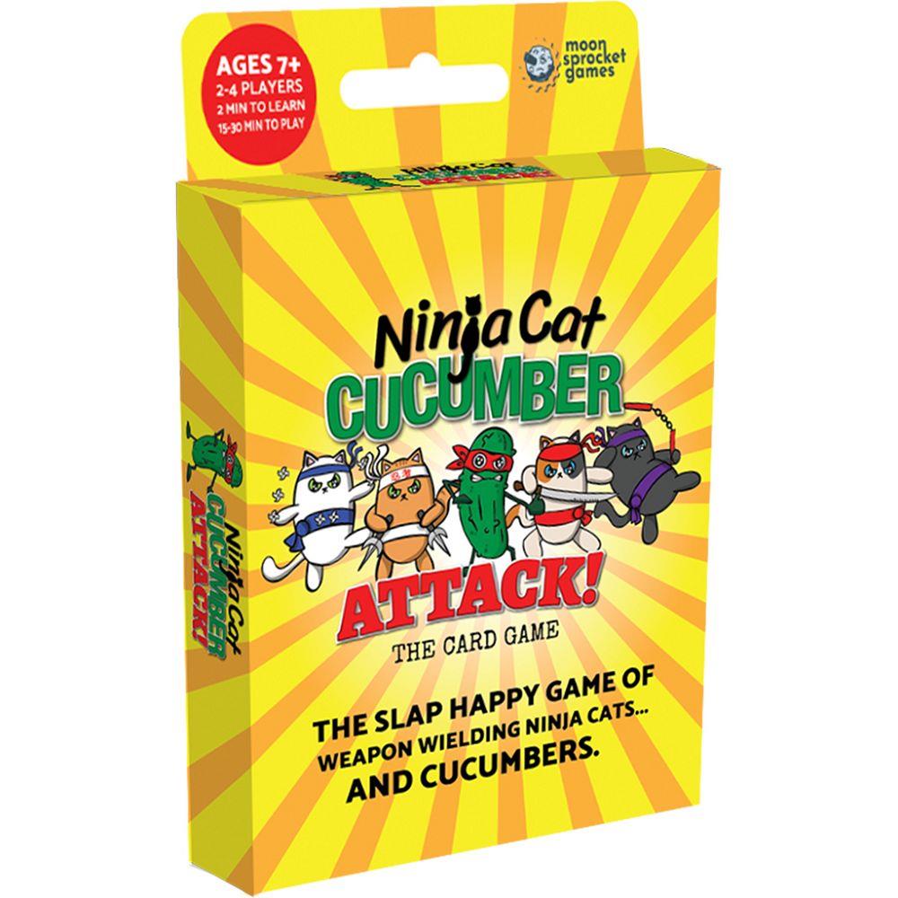 Ninja Cat Cucumber Attack! Card Games Asmodee