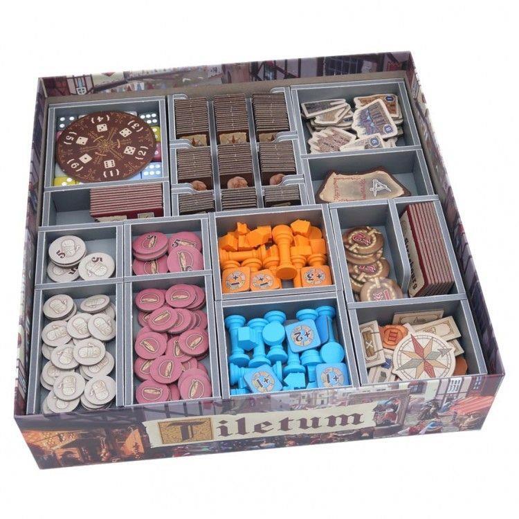 Box Insert Tiletum Board Games Folded Space