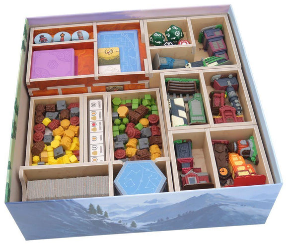 Box Insert Color Tapestry v2 Board Games Folded Space