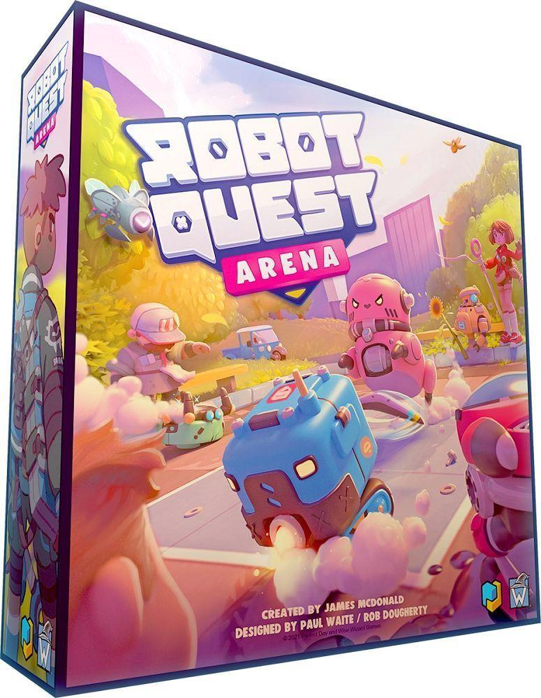 Robot Quest Arena Board Games Wise Wizard Games   