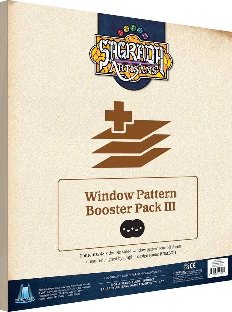 Sagrada Artisans Pattern Pack 3 Board Games Floodgate Games   