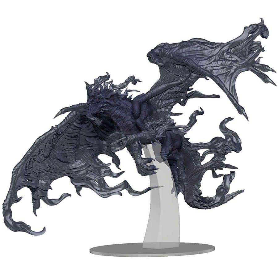 Dungeons & Dragons: Icons of the Realms Adult Blue Shadow Dragon Miniatures WizKids