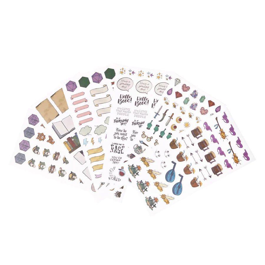 Critical Role: Journal Sticker Set Clothing & Accessories Darrington Press