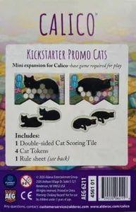 Calico: Kickstarter Promo Cats Board Games Alderac Entertainment Group