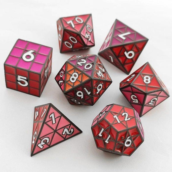 Puzzle Cube 8ct Shades of Red  Foam Brain Games   