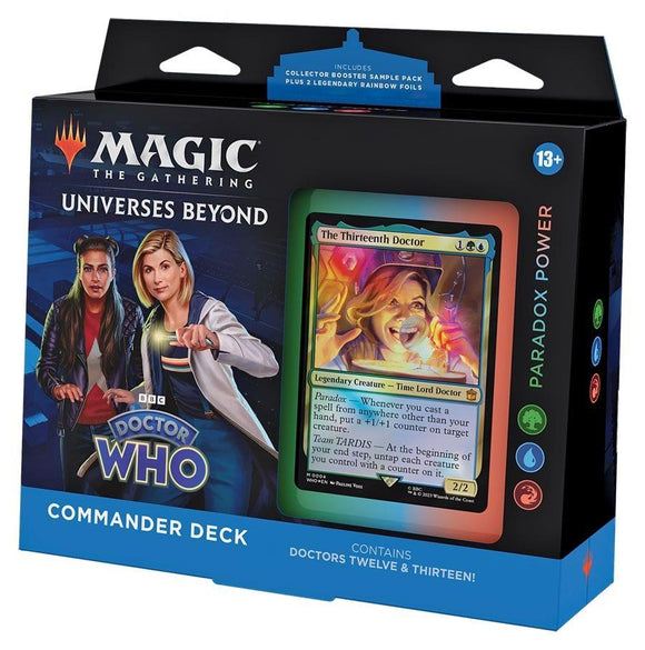 MTG: Doctor Who Commander: Paradox Power: Doctors Twelve & Thirteen Common Ground Games MTG: Doctor Who Commander: Paradox Power: Doctors Twelve & Thirteen Common Ground Games
