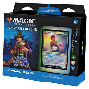 MTG: Doctor Who Commander: Blast from the Past: The First Eight Doctor Common Ground Games MTG: Doctor Who Commander: Blast from the Past: The First Eight Doctor Common Ground Games