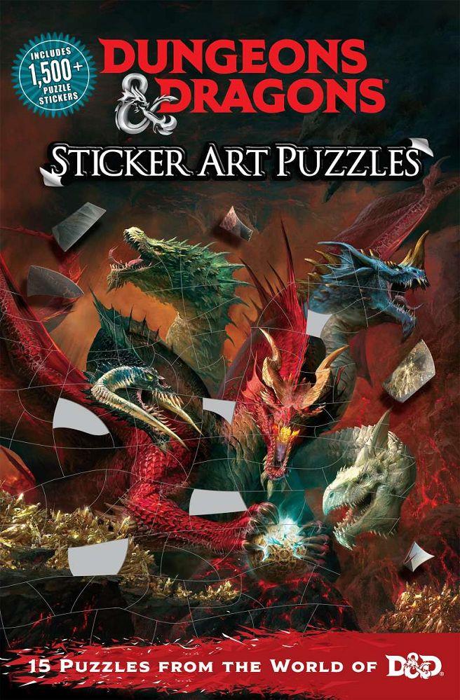 D&D Sticker Art Puzzles Puzzles Common Ground Games