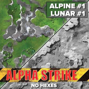 BattleTech BattleMap Alpha Strike Alpine/Lunar  Catalyst Game Labs   