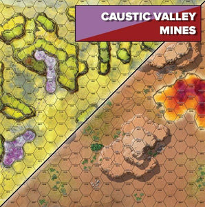 BattleTech BattleMap Alien Caustic Valley/Mines  Catalyst Game Labs   