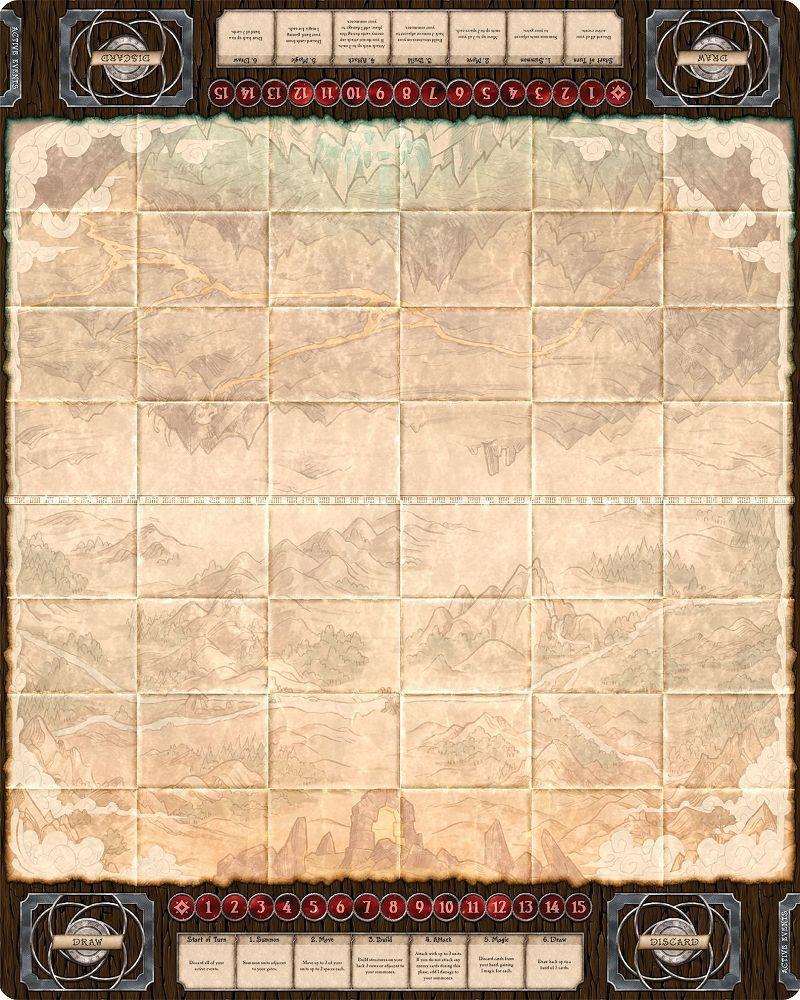 Summoner Wars 2E Playmat Supplies Plaid Hat Games   
