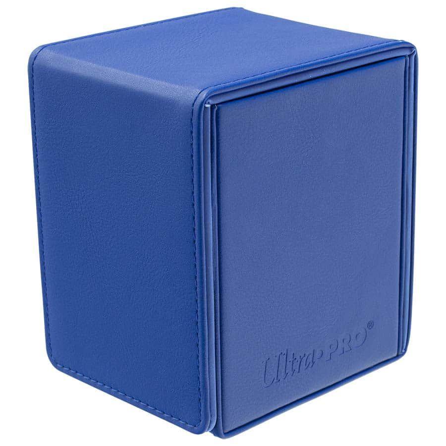 Ultra Pro Alcove Flip Deck Box Blue Supplies Ultra Pro   