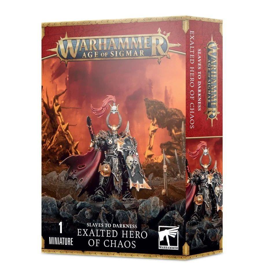 Age of Sigmar Slaves to Darkness Exalted Hero of Chaos Miniatures Games Workshop   