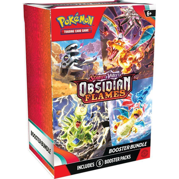 Pokémon TCG Scarlet & Violet Obsidian Flames Booster Bundle  Common Ground Games   