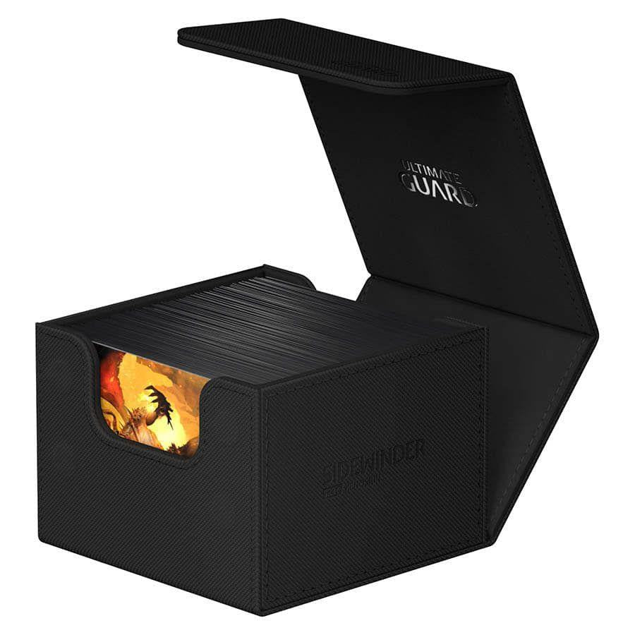 Ultimate Guard Sidewinder Deck Box: Monocolor Black 133+ Supplies Ultimate Guard   