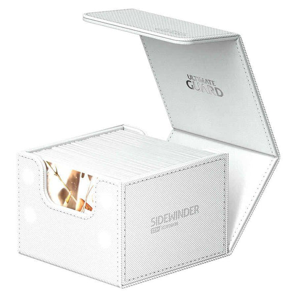 Ultimate Guard Sidewinder Deck Box: Monocolor White 133+  Ultimate Guard   