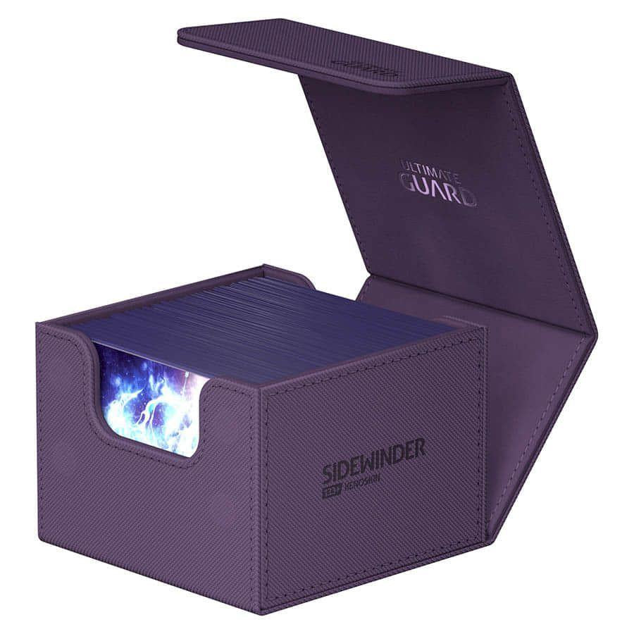 Ultimate Guard Sidewinder Deck Box: Monocolor Purple 133+ Supplies Ultimate Guard   