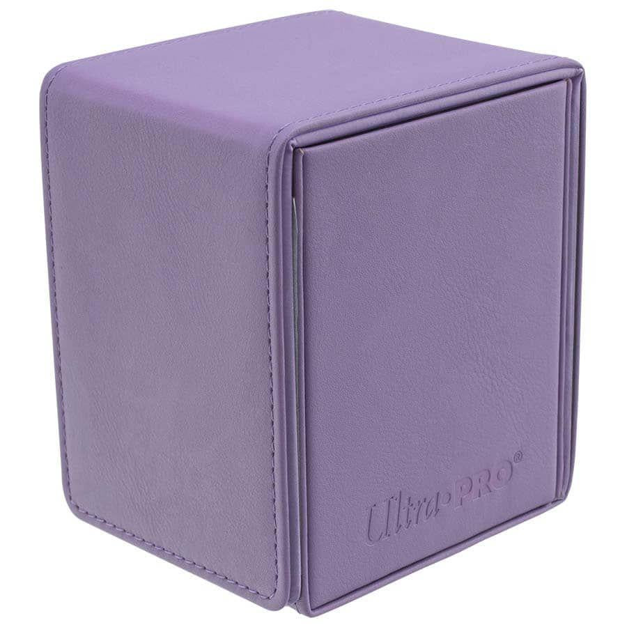 Ultra Pro Alcove Flip Deck Box Purple Supplies Ultra Pro   