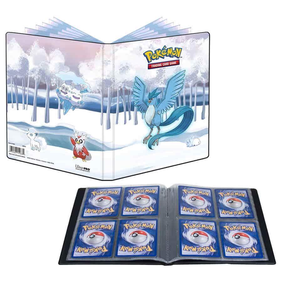 Pokemon 4-pocket Folio: Frosted Forest Supplies Ultra Pro   