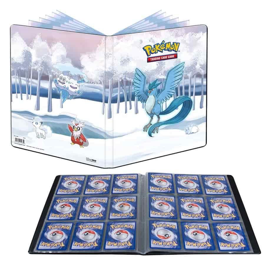 Pokemon 9-Pocket Folio: Frosted Forest Supplies Ultra Pro