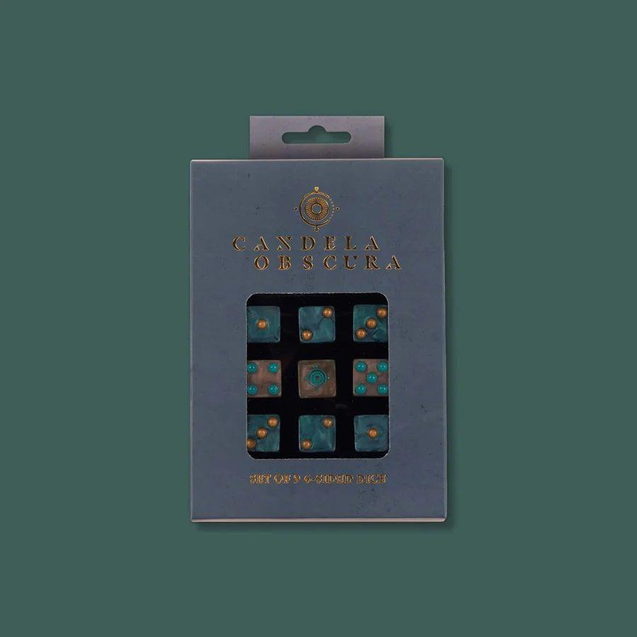 CR Candela Obscura 7ct Dice Set Dice Darrington Press   