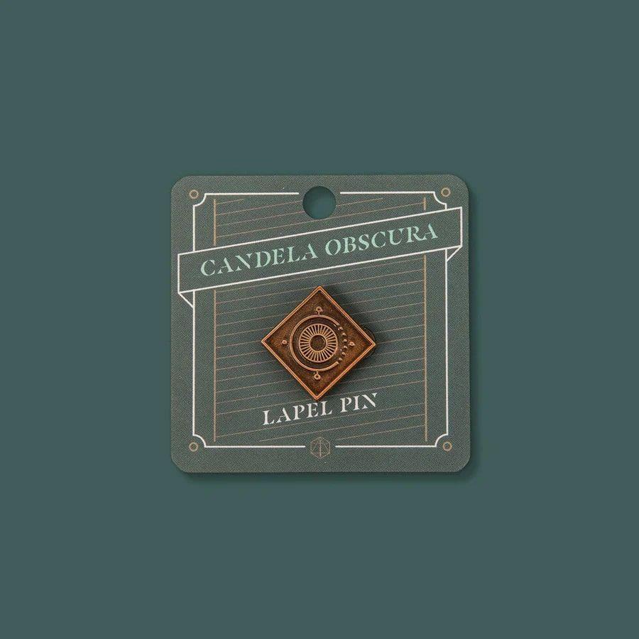CR Candela Obscura Lapel Pin Clothing & Accessories Darrington Press