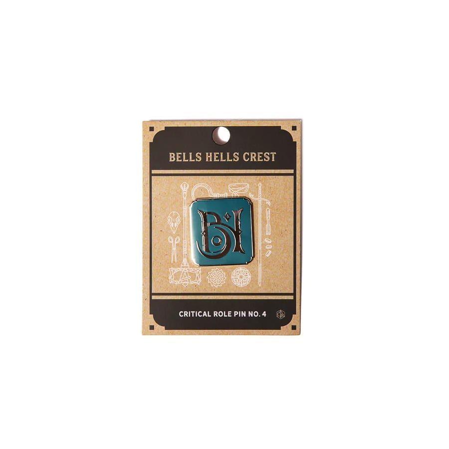 CR Bells Hells Crest Pin Clothing & Accessories Darrington Press