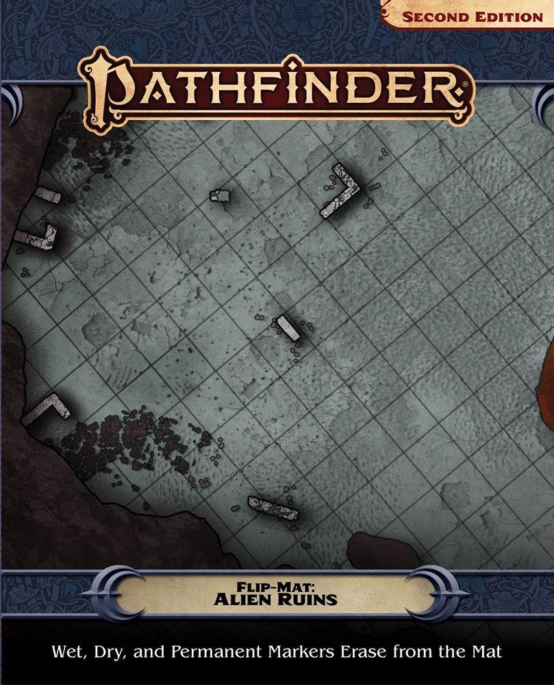 Pathfinder 2e Flip Mat Alien Ruins RPG Maps Paizo   