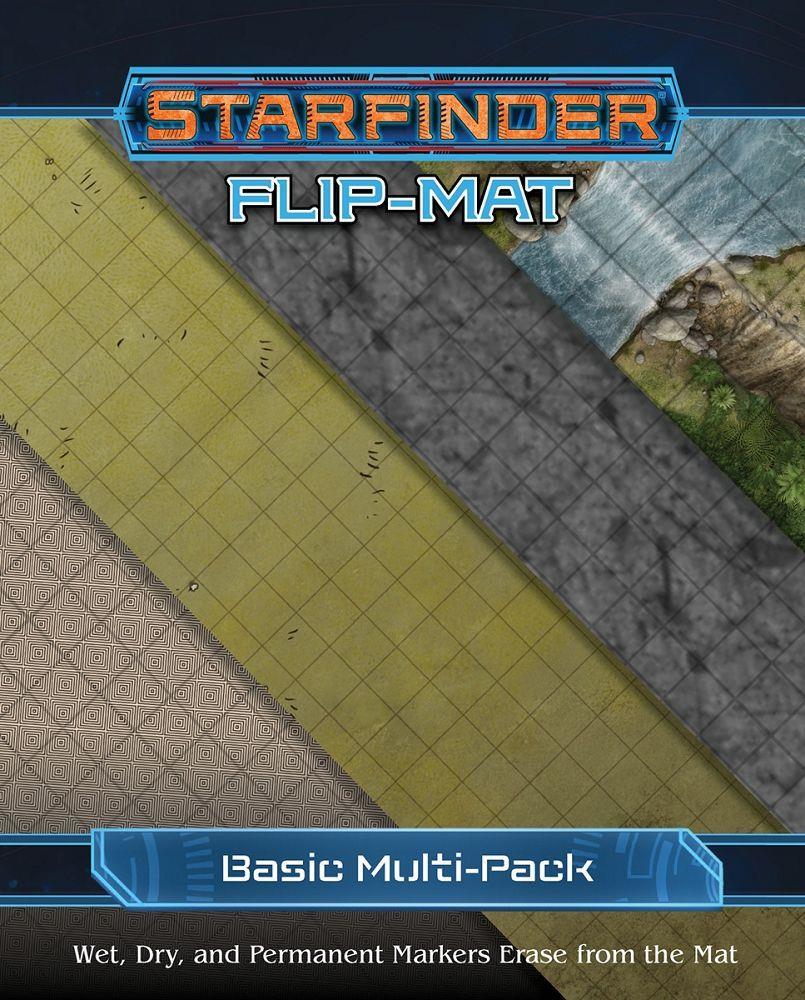 Starfinder Flip Mat Multi Basic Terrain RPG Maps Paizo   