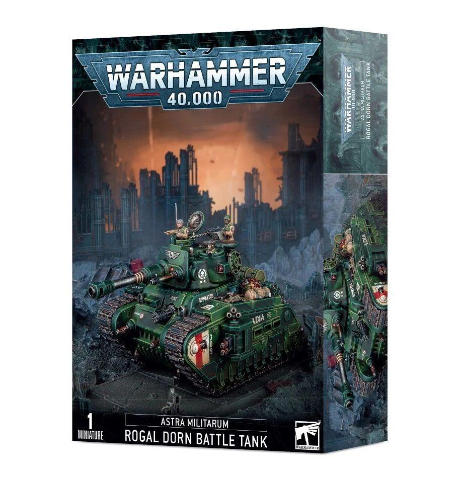 Warhammer 40K Astra Militarum: Rogal Dorn Battle Tank Miniatures Games Workshop   