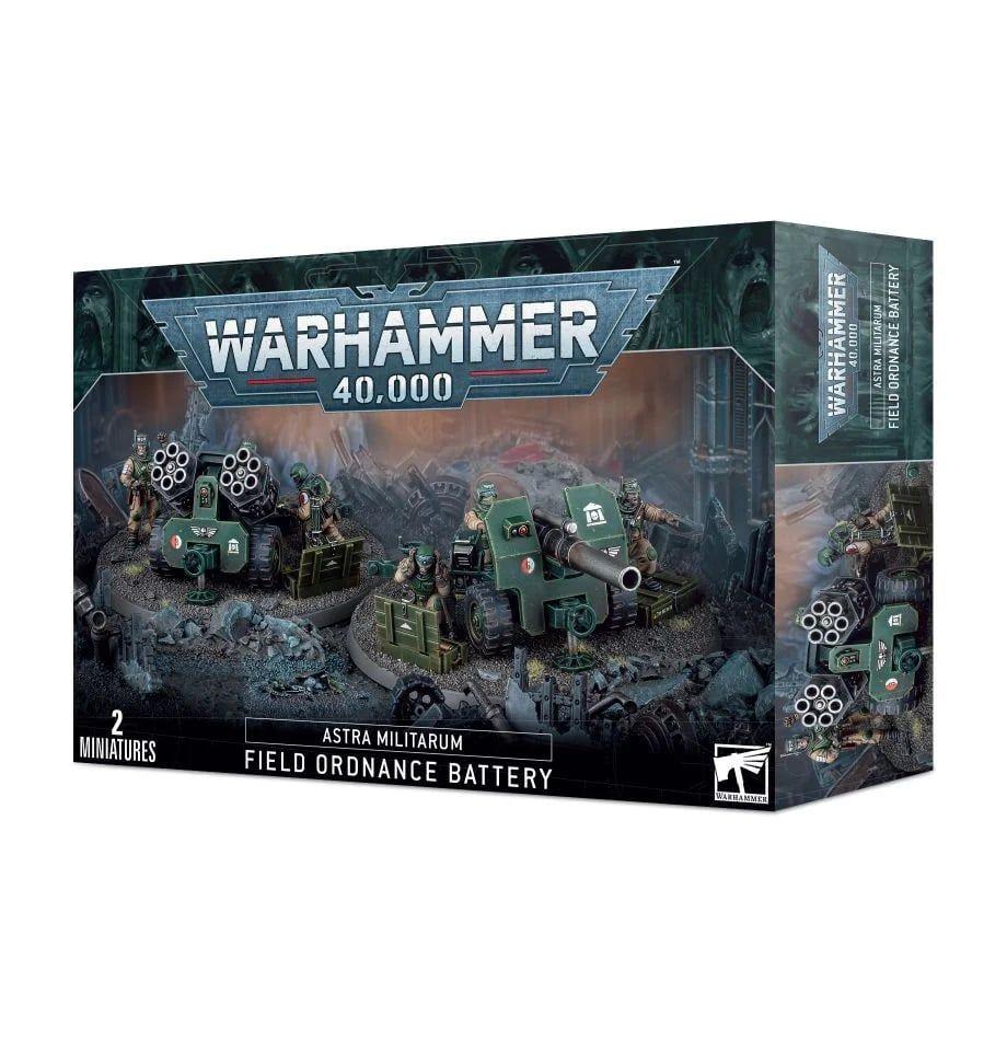 Warhammer 40K Astra Militarum: Field Ordnance Battery Miniatures Games Workshop   