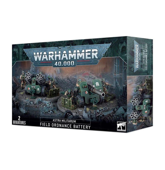 Warhammer 40K Astra Militarum: Field Ordnance Battery Miniatures Games Workshop   