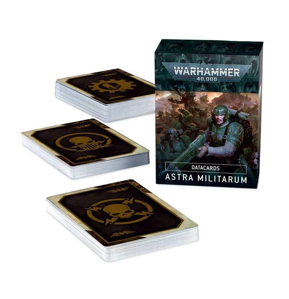 Warhammer 40K Astra Militarum: Datacards (Older Edition) Miniatures Candidate For Deletion