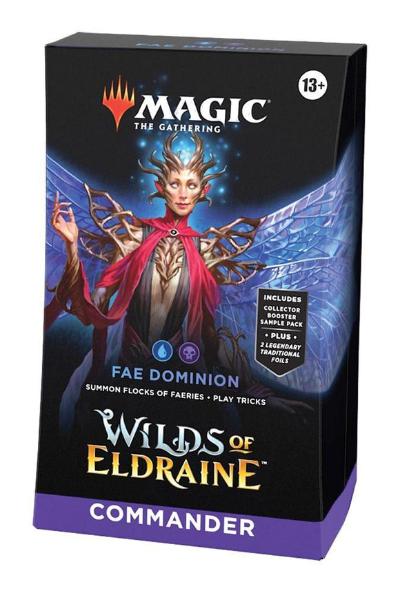 MTG: Wilds of Eldraine Commander Fae Dominion  Wizards of the Coast   