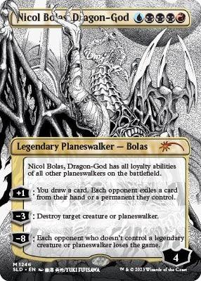 MTG: Secret Lair Drop: More Borderless Manga Planeswalkers Trading Card Games Wizards of the Coast   