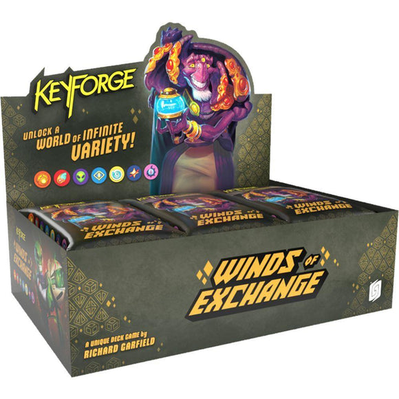 Keyforge Winds of Exchange Box Trading Card Games Asmodee   