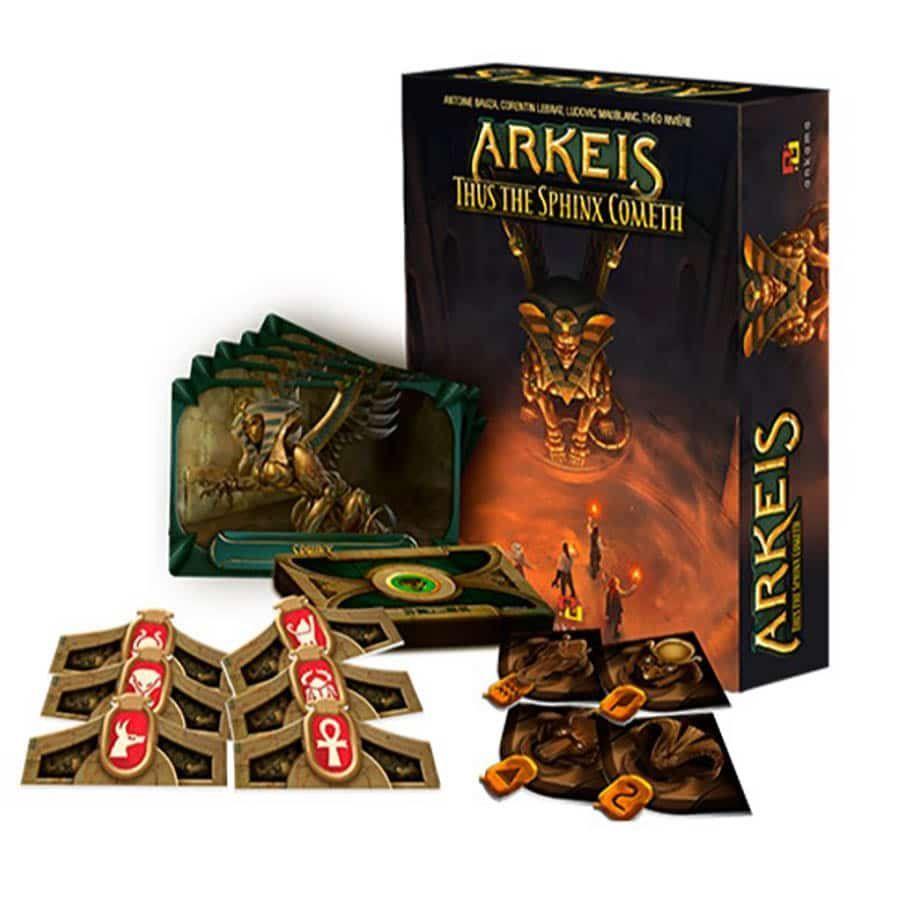 Arkeis Thus Sphinx Cometh Exp Board Games Common Ground Games
