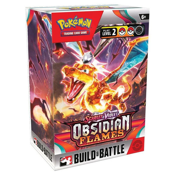 Pokemon TCG Scarlet & Violet Obsidian Flames Build & Battle Box  Common Ground Games 