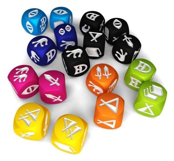Lands of Galzyr Extra Dice Set Dice Snowdale Design   