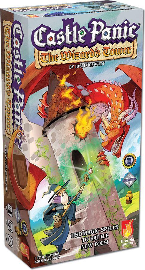 Castle Panic 2e Wizards Tower Board Games Fireside Games   