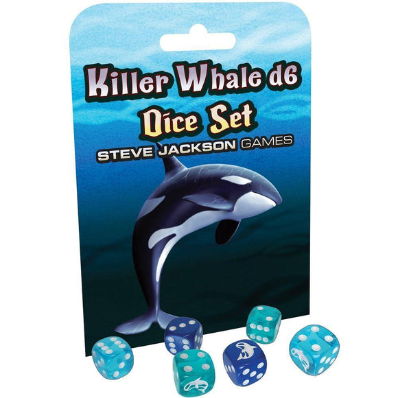 Killer Whale D6 Set Dice Steve Jackson Games