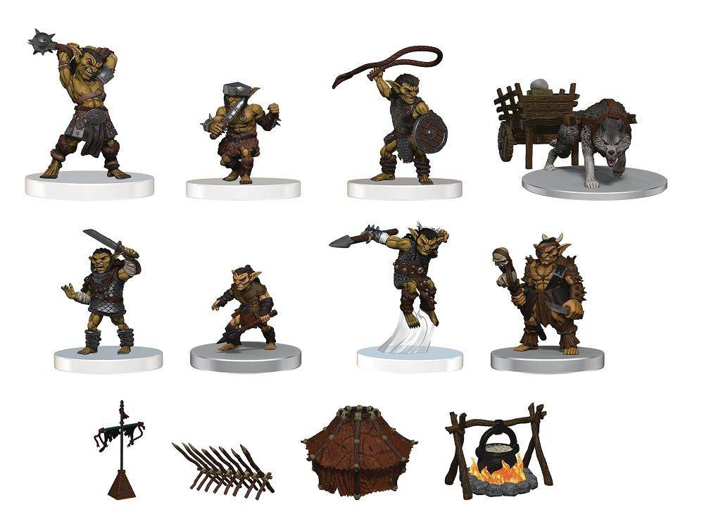 D&D Adventure in a Box Goblin Camp Miniatures WizKids