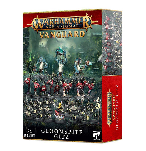 Age of Sigmar Vanguard: Gloomspite Gitz Miniatures Games Workshop   