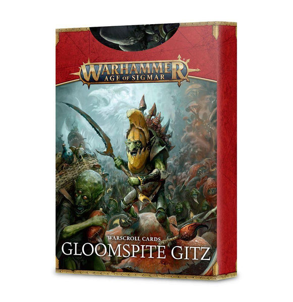Age of Sigmar Gloomspite Gitz Warscroll Cards '22  Games Workshop   